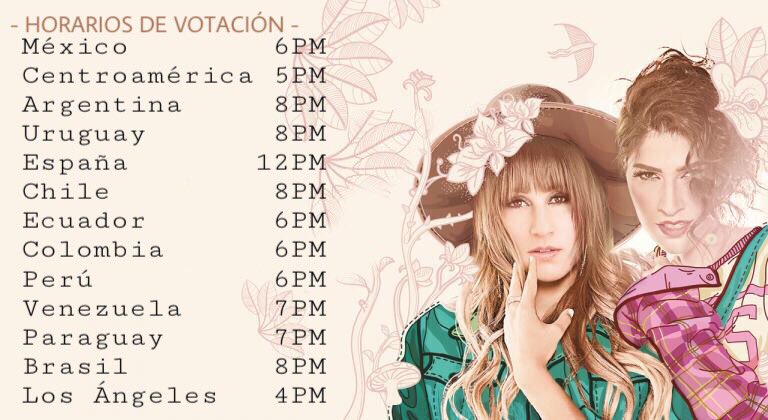 Love_camilaC's tweet photo. @haashoficial Hoy tenemos una cita! #HaAshFanPower
- En Twitter : Nomino a @haashoficial en los #PremiosMTVMiaw 2018 @MTVLA @mtvmiaw @MTVMiawOficial
- Y por la web: https://t.co/gbScbtxxju…
Revisen sus horarios 👇👇👇
VAMOS A DARLES ESOS PREMIOS A LAS NIÑAS. ❤️ https://t.co/5itdifUK2F