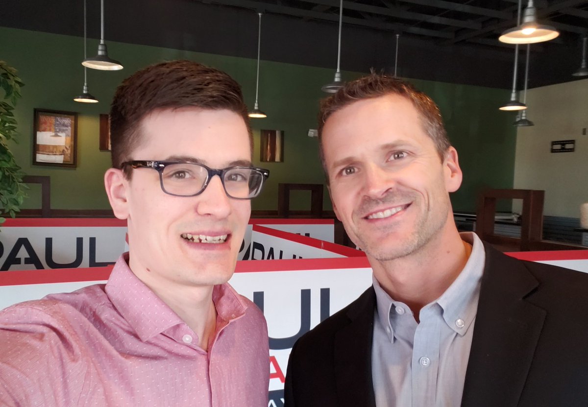 andrewlsimmons's tweet photo. This guy! His name is @paultenhaken and he's running for Mayor of Sioux Falls.

> Passionate about Faith &amp; Family

> Proven business leader

> Detailed plan to make Sioux Falls stronger &amp; safer

The city is ready for the next generation of leadership. 

Get out &amp; vote April 10! https://t.co/6rdd1vDLyN