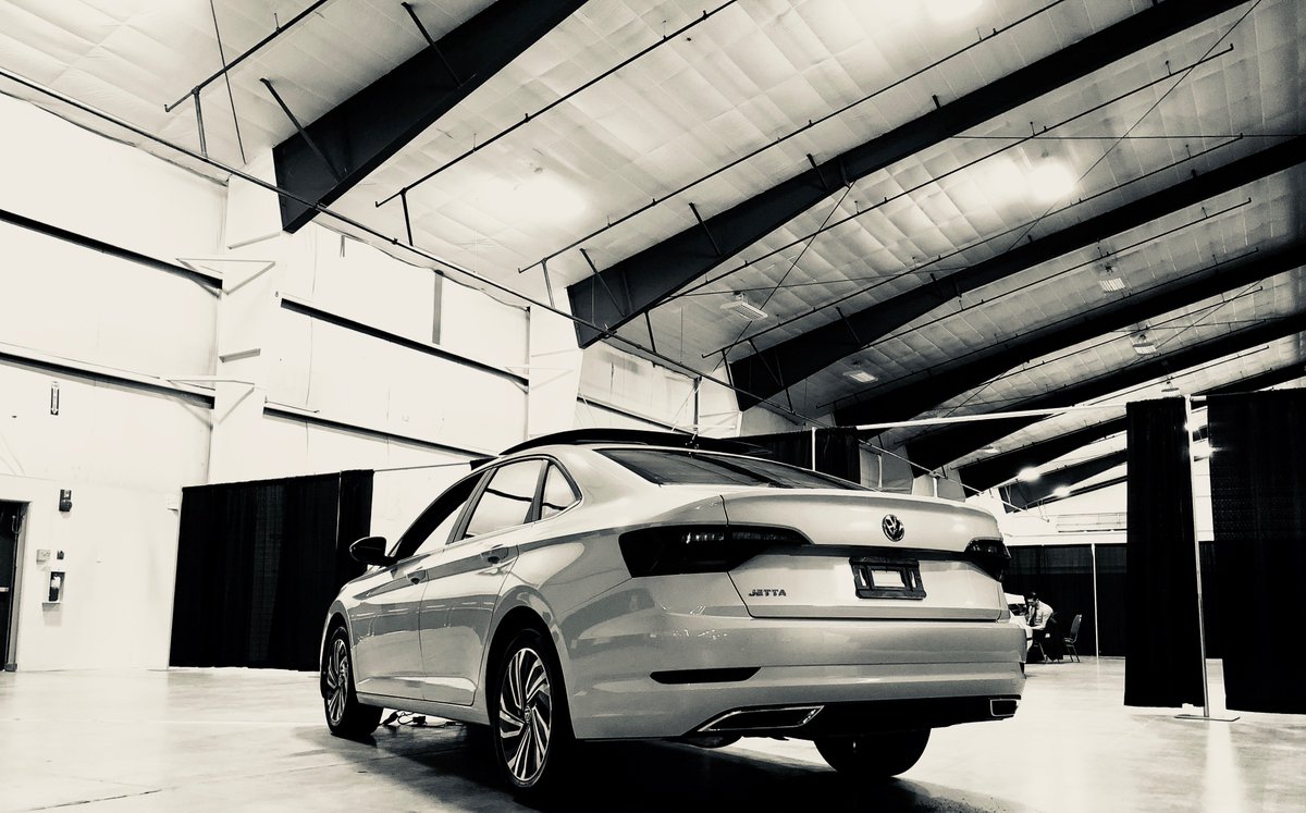 Get a sneak peek of our new 2019 VW Jetta! 
*Picture courtesy of our very own Johnny Zhao*
#future #Volkswagen #AlwaysVolkswagen #WhiteRock