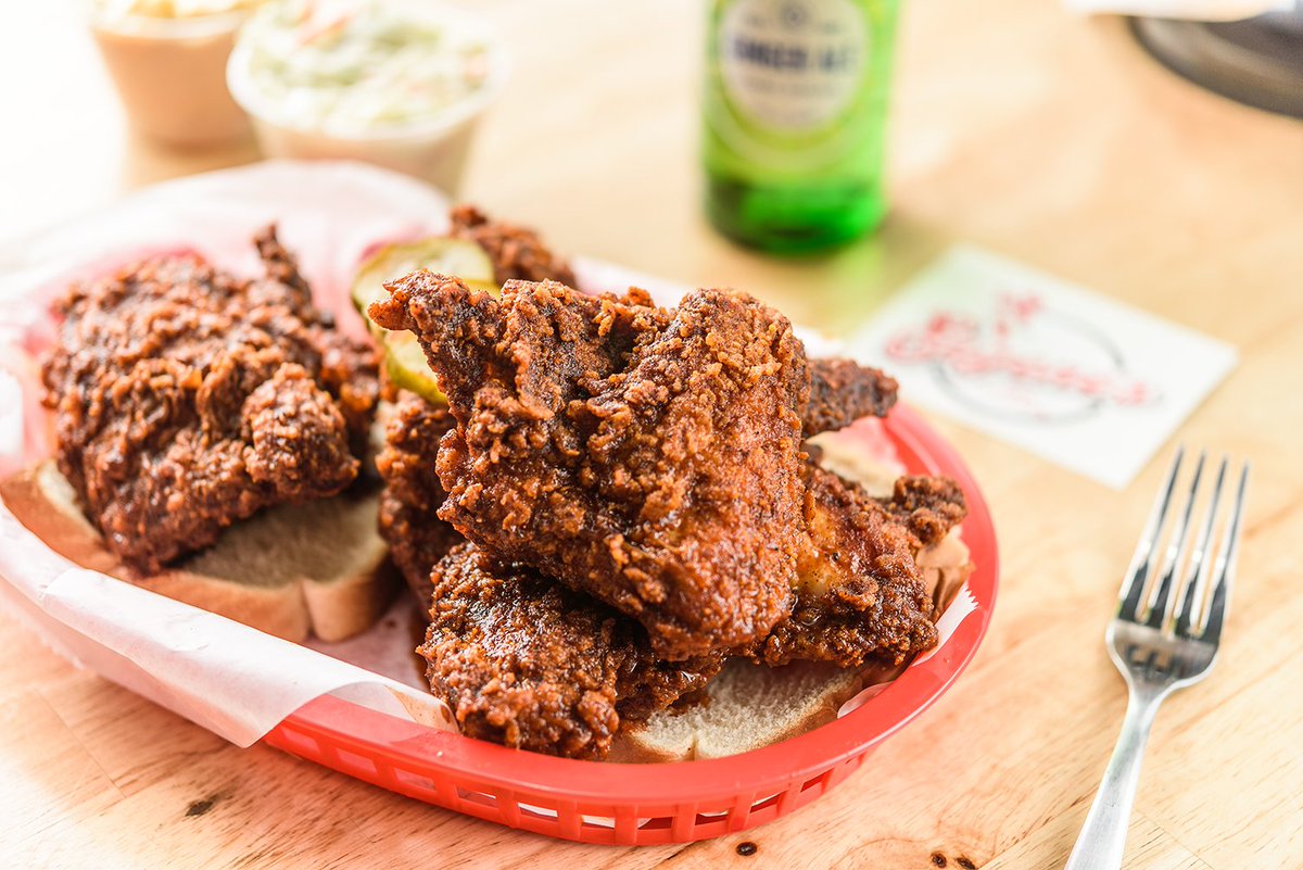 UptownBham's tweet photo. Everyday is a good day for #hotchicken 🔥🔥🔥#whereseugene #hotchickenlife #smallbusiness #eatlocal #localbham #bhameats #southerncuisine https://t.co/grWPYc1b1U