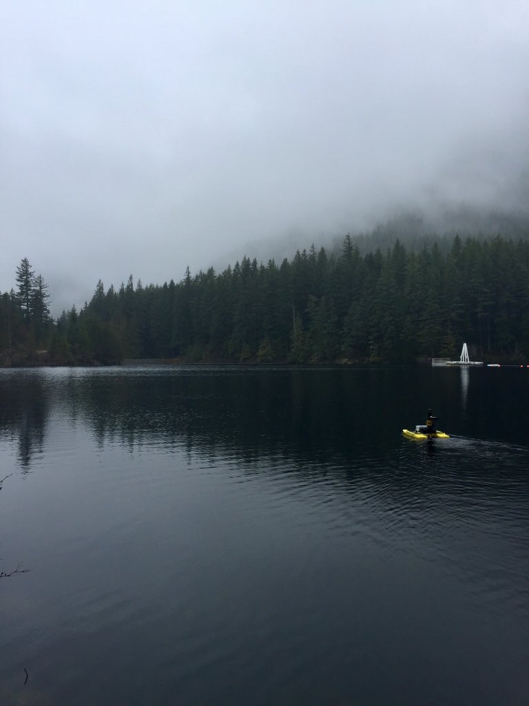 KeeganSeddon's tweet photo. Eagle Lake B.C. Bathymetry - Mapping the lake to find its deepest point. The city of West Vancouver is looking to position their floating pump over this point. Summer time droughts have caused this lake to drop its water levels lower than in the past. https://t.co/NvufbgAzlk