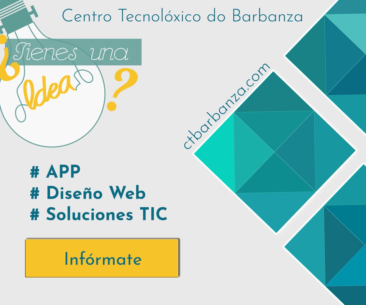 ctbarbanza's tweet photo. Pensando en iniciar un nuevo proyecto o darle una vuelta de tuerca a tu negocio? ยกTenemos lo que necesitas! Haz click en el enlace de nuestra bio y hablamos ๐
#Software #DiseรฑoWeb #TIC #Soluciones #WebDesign #SeguridadInformatica #empresa #negocio #ctBarbanza #ComputerDeveloper https://t.co/Jejy4CB8RP