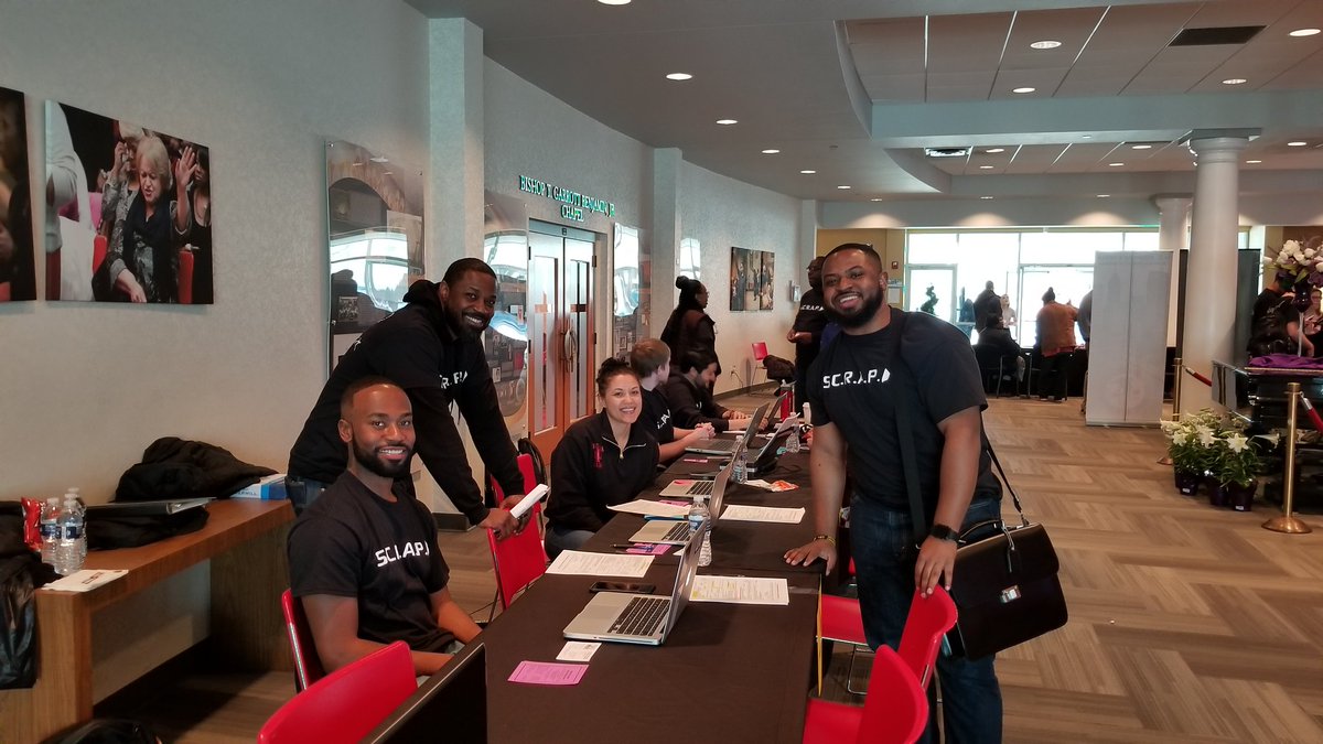 anrklein's tweet photo. So proud of all the @IUMcKinney students, staff, &amp; faculty volunteering at today's Second Chance Reentry Assistance Program (S.C.R.A.P.) job fair. https://t.co/U6SBzR27zC