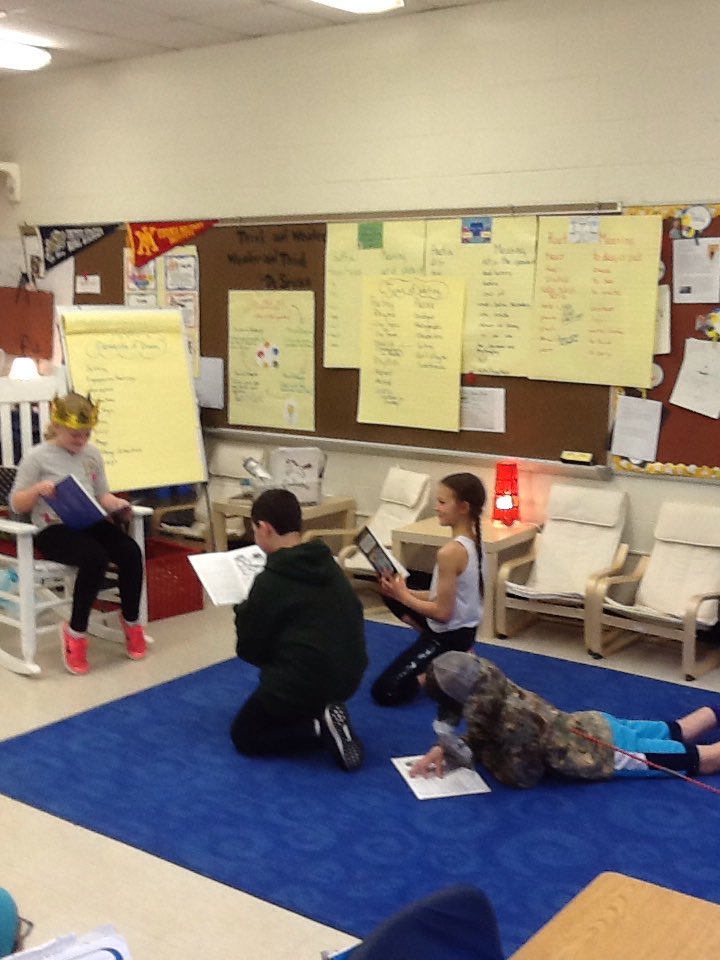 Grade4Spada's tweet photo. 4M Reader's Theater performing "Anansi the Spider and the Sky King." https://t.co/hAaZv8RMiI