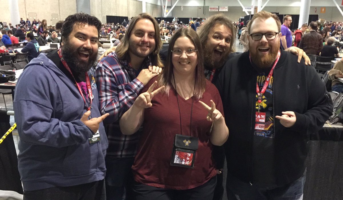 ylwranger's tweet photo. @ScaryGameSquad thanks for entertaining us all the way to the end today!! Great to meet you all https://t.co/PFDQukVgaT