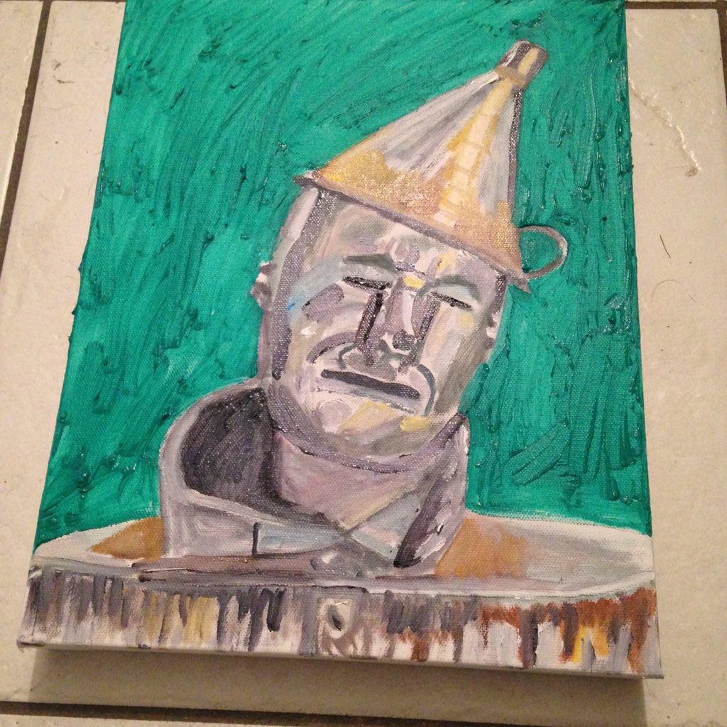 PoetAlanHaider's tweet photo. Working on The Wizard of Oz
#FineArtAmerica #fineart #PortraitChallenge #portraitartistoftheyear #portraitpainter https://t.co/cX23CsQ3UZ
