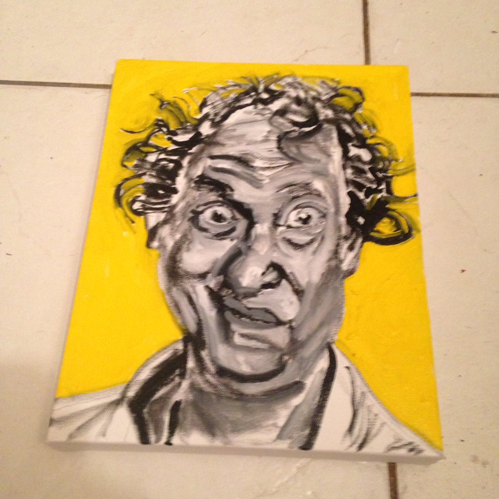PoetAlanHaider's tweet photo. Stooges
#FineArtAmerica #portraitpainter #artforsale https://t.co/8xz1Q9mFIO