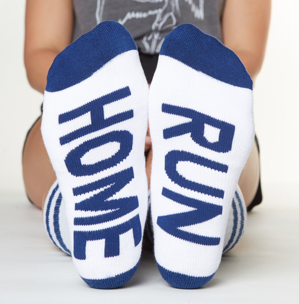 Get your HOME RUN socks now at ShopArthurGeorge.com