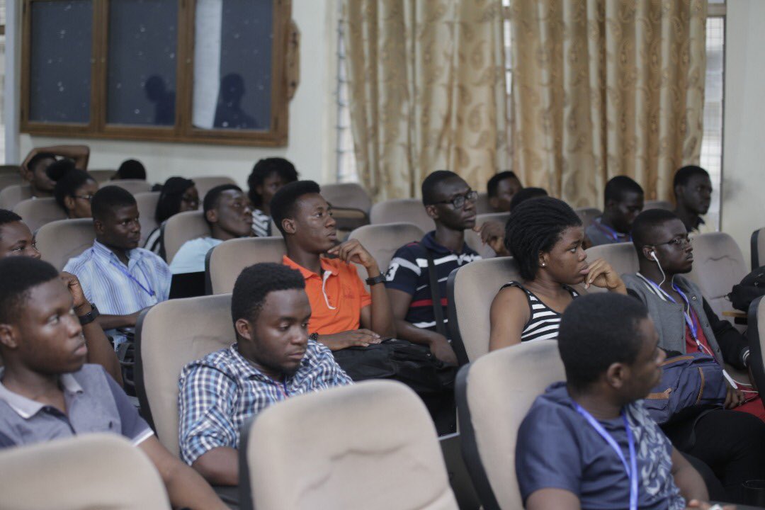 Barcampghana's tweet photo. @hacklabgh @darteymedia @KumasiHubGSC @watsuptek @StanbicBankGH @devinvogue @VodafoneGhana @Techtodaygh #GYSEC2017's @isaacsesi sharing at a #Hacklab2018 forum on IOT in #Kumasi. Cc @Barcampkumasi
#iotghana
Photos via @hacklabgh
https://t.co/whOHJPhTUh