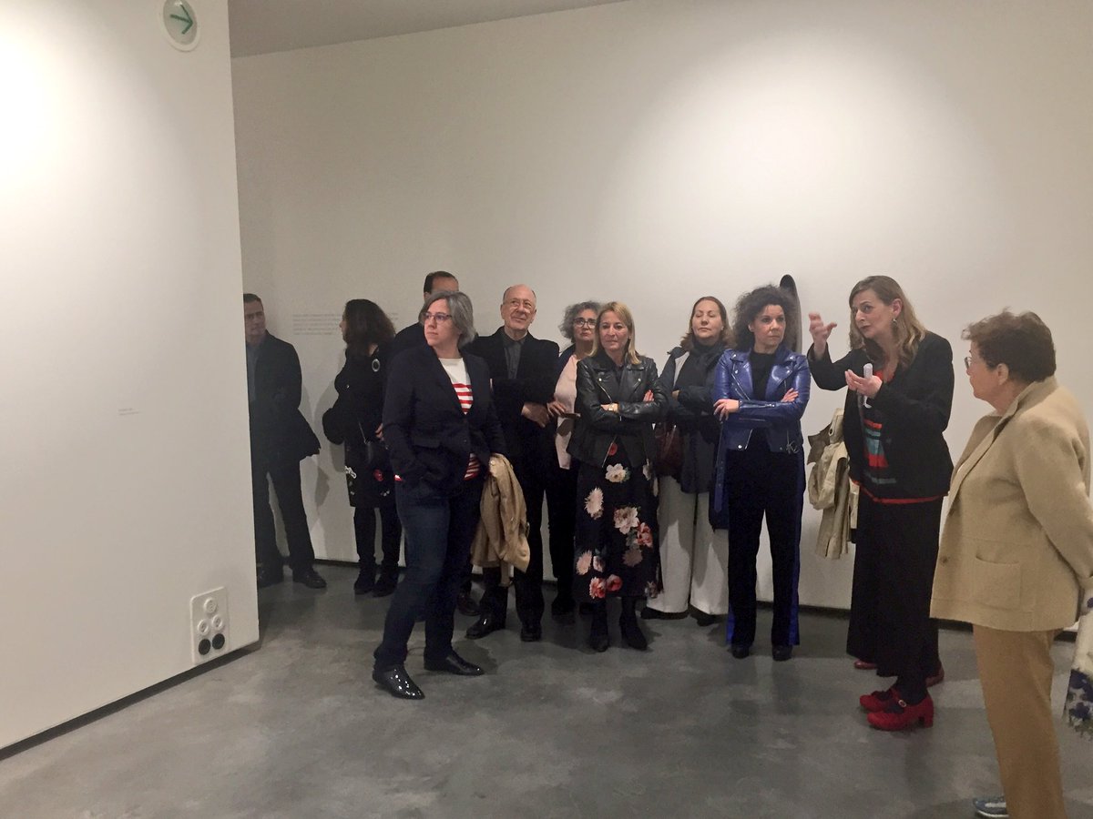 CoboRomn's tweet photo. Inauguración exposición del artista Mitsuo Miura en El Centro de Arres Visuales de #Cacers Helga de Alvear #ElenaNevado @r_mateos #Cultura https://t.co/iLuYMgvijj