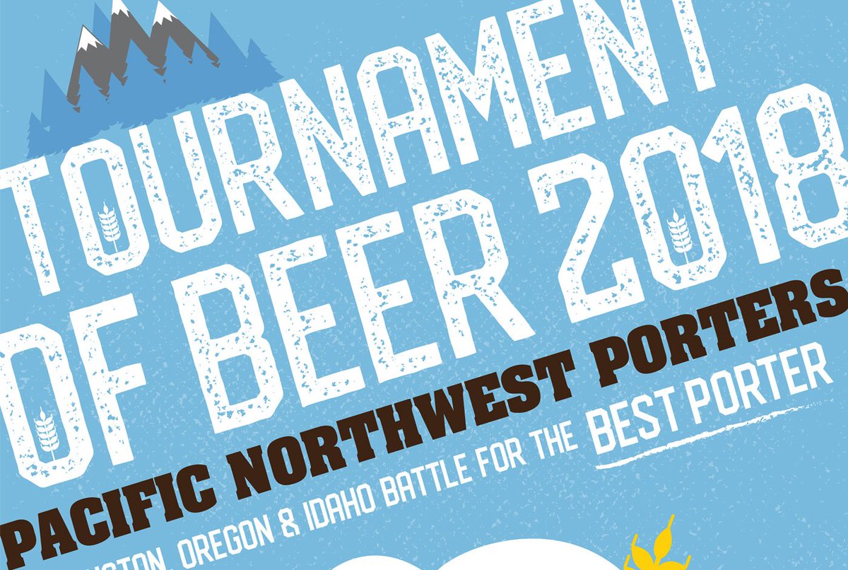 peaksandpints's tweet photo. Tournament of Beer: Northwest Porters is on! 4 Washington breweries &amp; 4 Oregon breweries battle today: https://t.co/NmSlSV3hsA #craftbeer #bestofnorthwest #WAbeer #oregonbeer https://t.co/SAmpIxjGS4