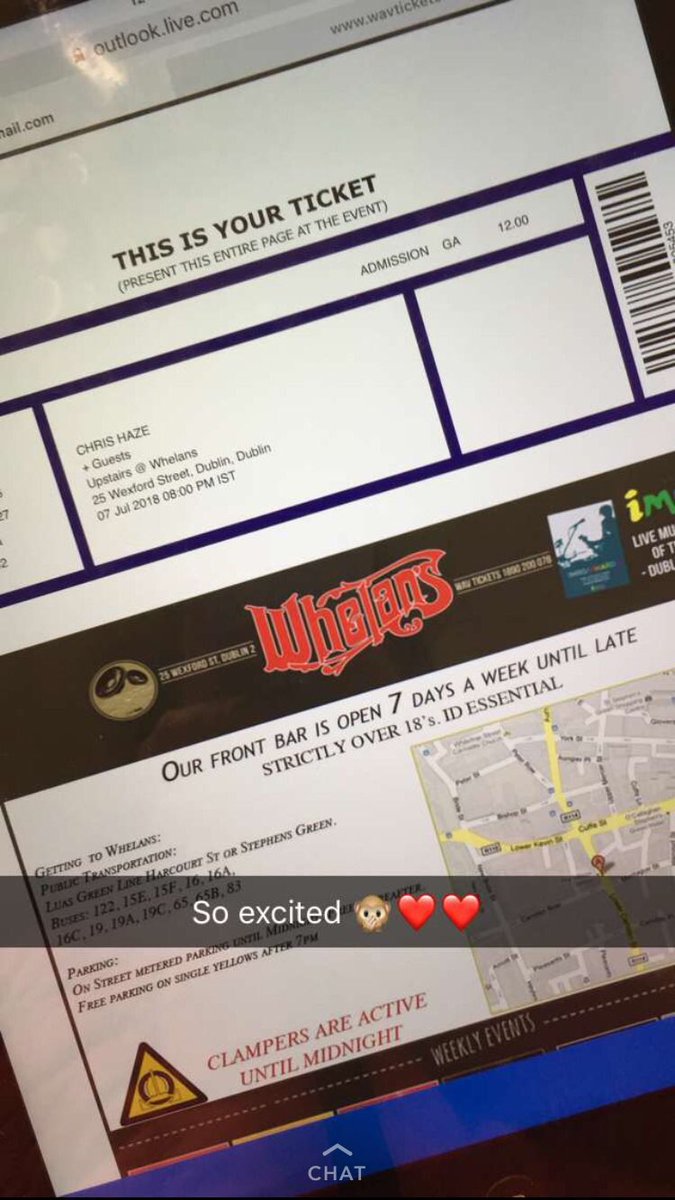 chrishazefans's tweet photo. @chrishazemusic @whelanslive @LauraLynnHouse Too excited for this ❤️ https://t.co/34V74F47Qk
