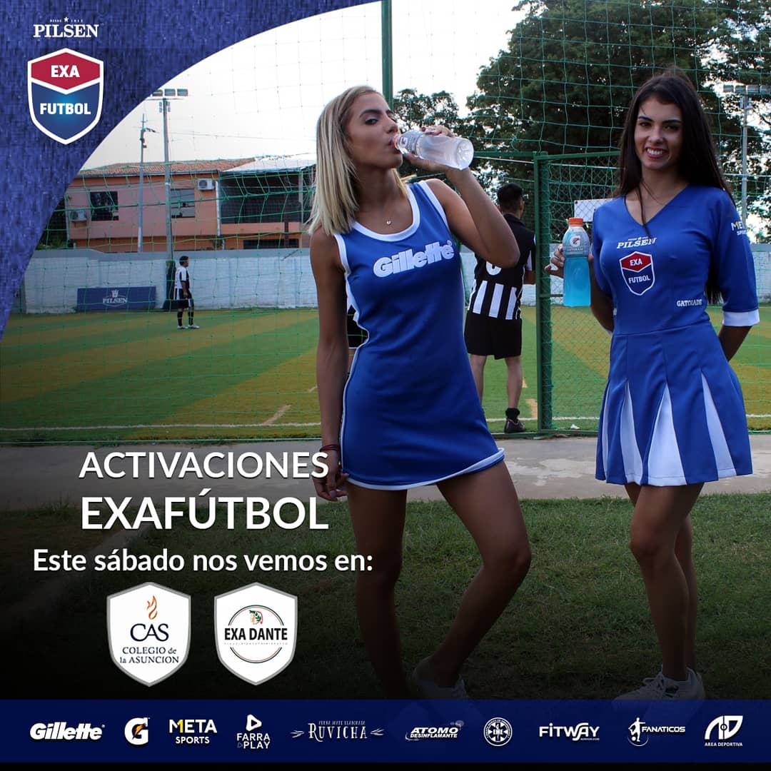 Exafutbolpy's tweet photo. ¡Después de una semana de descanso, volvemos con todo!
Este sábado nos encontramos de 15 a 17:30hs en el #ExaCAS y de 18 a 20:30hs en el #ExaDante ⚽
Anda preparado para los desafíos, que tenemos muchos premios y regalos de los sponsors más 🔝 https://t.co/jXZNwQjFID