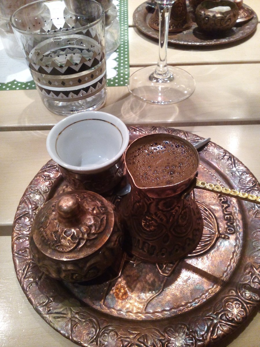 buchreise's tweet photo. #BosnischerKaffee #Sarajevo https://t.co/l7LIyq4hKk