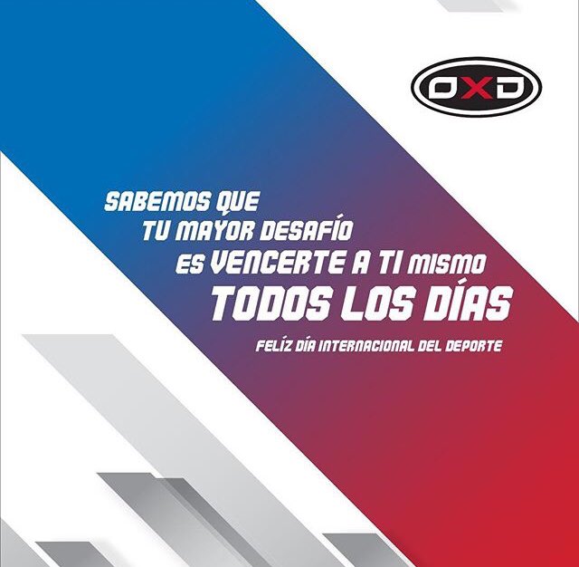 Sabemos cuanto te esfuerzas para no rendirte. Que cada gota de sudor, cada segundo cuenta para llegar a tu objetivo. Felicidades a todos los deportistas panameños en el Dia Internacional del Deporte. En especial a nuestros atletas OXD