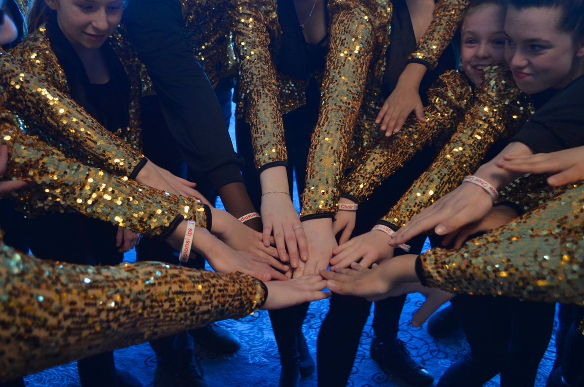 VSchwarzl's tweet photo. Hands in - let’s do this! Our 8th annual @showchoircanada international Show Choir completion returns this aft with #SCCJrs2018 and tmrw #SCCChamps2018! Wishing all our performers who have worked so hard for this moment a fabulous time onstage! 🎤🎶🏆… https://t.co/EklOzeFvsh https://t.co/6QjCzVN4z8