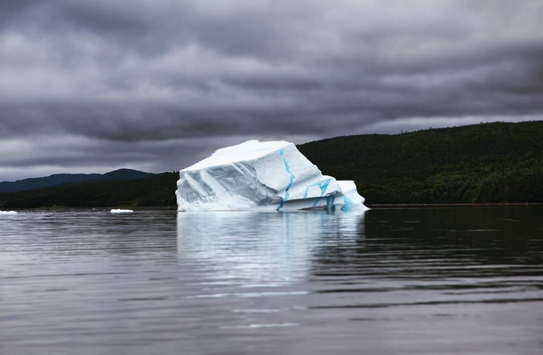 It took 10,000 years to find its way here. We don’t suggest you wait that long. One of many bergs spotted last season — wondering what will drift our way this season? You might just have to pay us a visit. 📸: Bailey Parsons, Kings Point  #ExploreNL #ExploreCanada