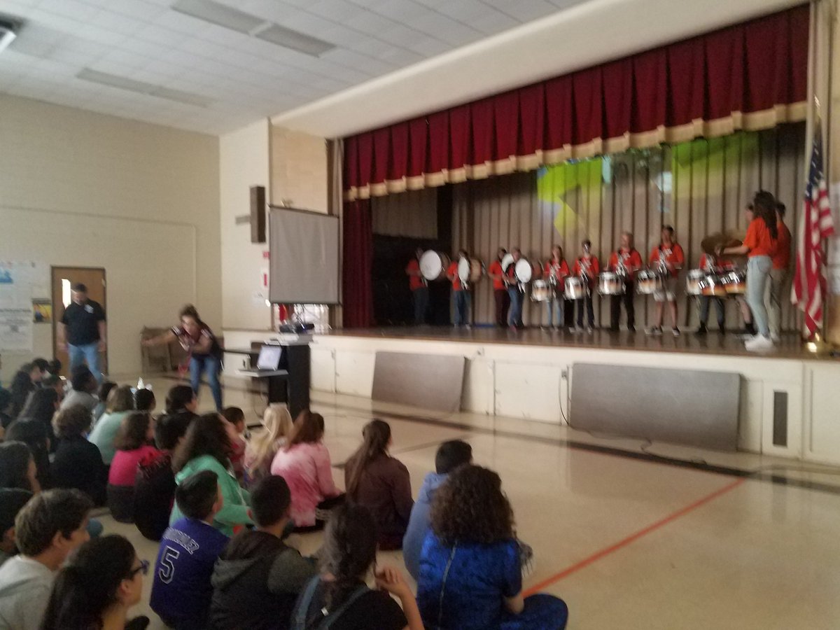 banda_sv's tweet photo. UTPB drum line came in with the beat to encourage our EAGLES to Beat the STAAR! https://t.co/NhzKkJKyhg