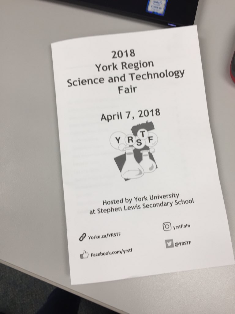 YRSTF's tweet photo. Reminder!  Check is at 8:30am sharp! #YRSTF2018!! https://t.co/9iuRa7iljO