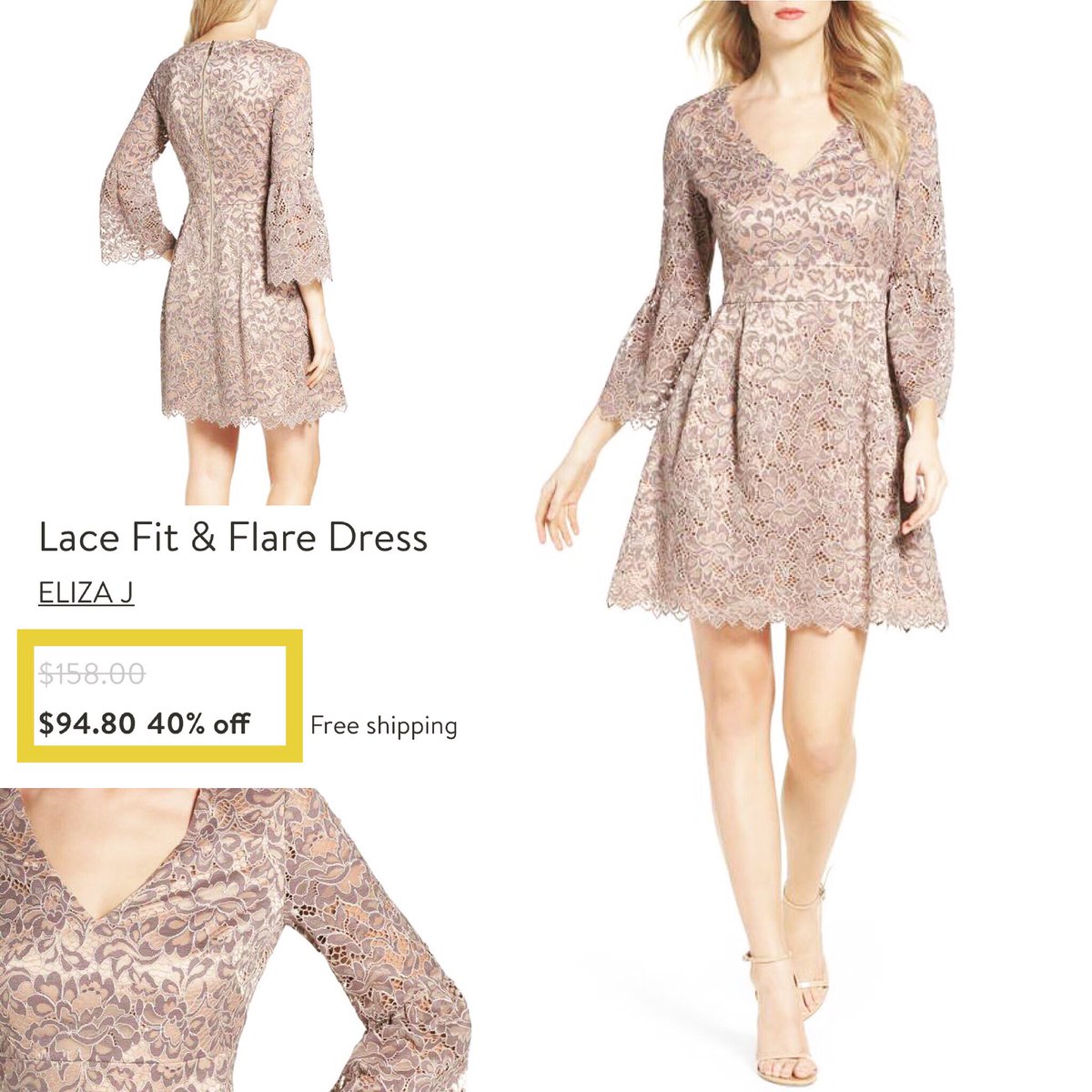 dealstrack's tweet photo. #lacefit #flaredress #Nordstrom @Nordstrom @NordstromSEA #fashion #fashionable #fashionista #fashionstyle #style #stylegram #styleblogger #fashionblogger #deals #dealstrack #dealspromoter #gifts #sellingfast https://t.co/Sz9IpHhFQU https://t.co/JbMRUqcyBi