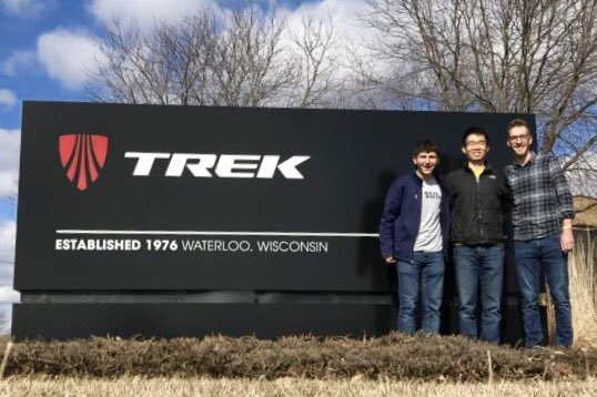 fredfeng's tweet image. Thanks @TrekBikes for giving us a tour of their headquarter in Waterloo WI. Very cool back scenes on how Trek bikes are designed and made.