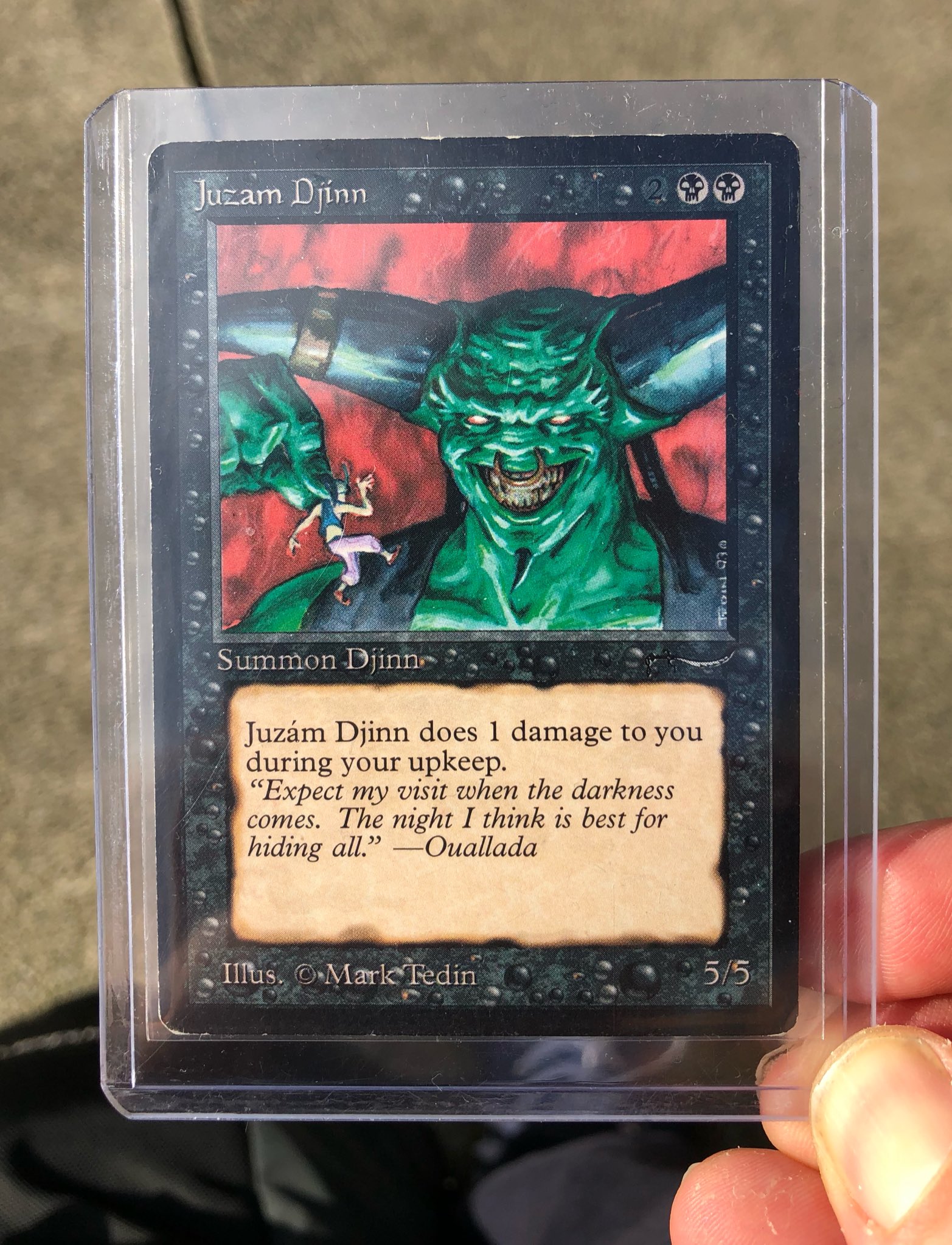 Luis Scott-Vargas On Twitter: After 25 Years Of Wanting One, @Gabyspartz  Gave Me A *Very* Generous Gift. I'm Blown Away. Https://T.co/Jo4rfpe2zd /  Twitter