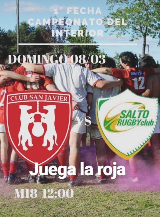 Este domingo 8 comienza el campeonato del interior para nuestros M18. 12:00 colegio San Javier. Ven a alentarnos!!