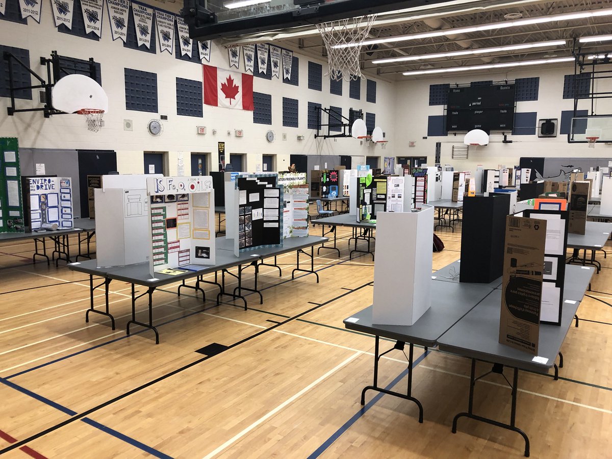 YRSTF's tweet photo. We’re ready to go!  132 projects, 187 students, 75 judges...the buzz is real! #YRSTF2018 @YorkUScience @yorkU @yrdsb @ycdsb https://t.co/l8H9KMQAQw