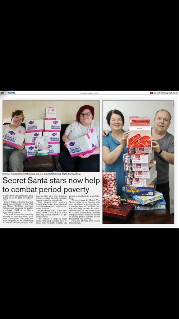 I set up #Femcare to help ladies recieve Free sanitary items. 
Let's end #periodpoverty
#PeriodProblems