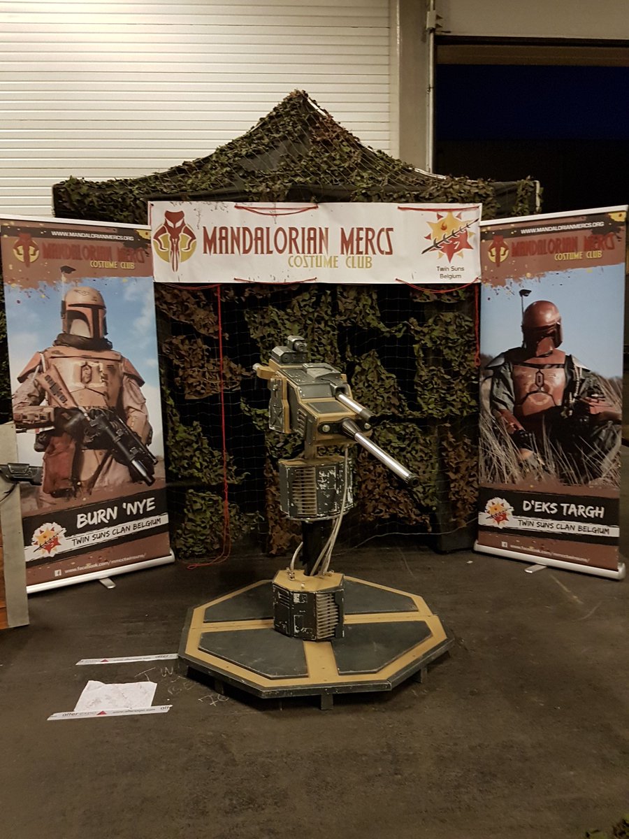 The Mandalorian Mercs are invading FACTS! Join the Twin Suns and man the turret at our forward operating base! 
#mandomercs #StarWars #FACTS2018 #mmcctwinsuns