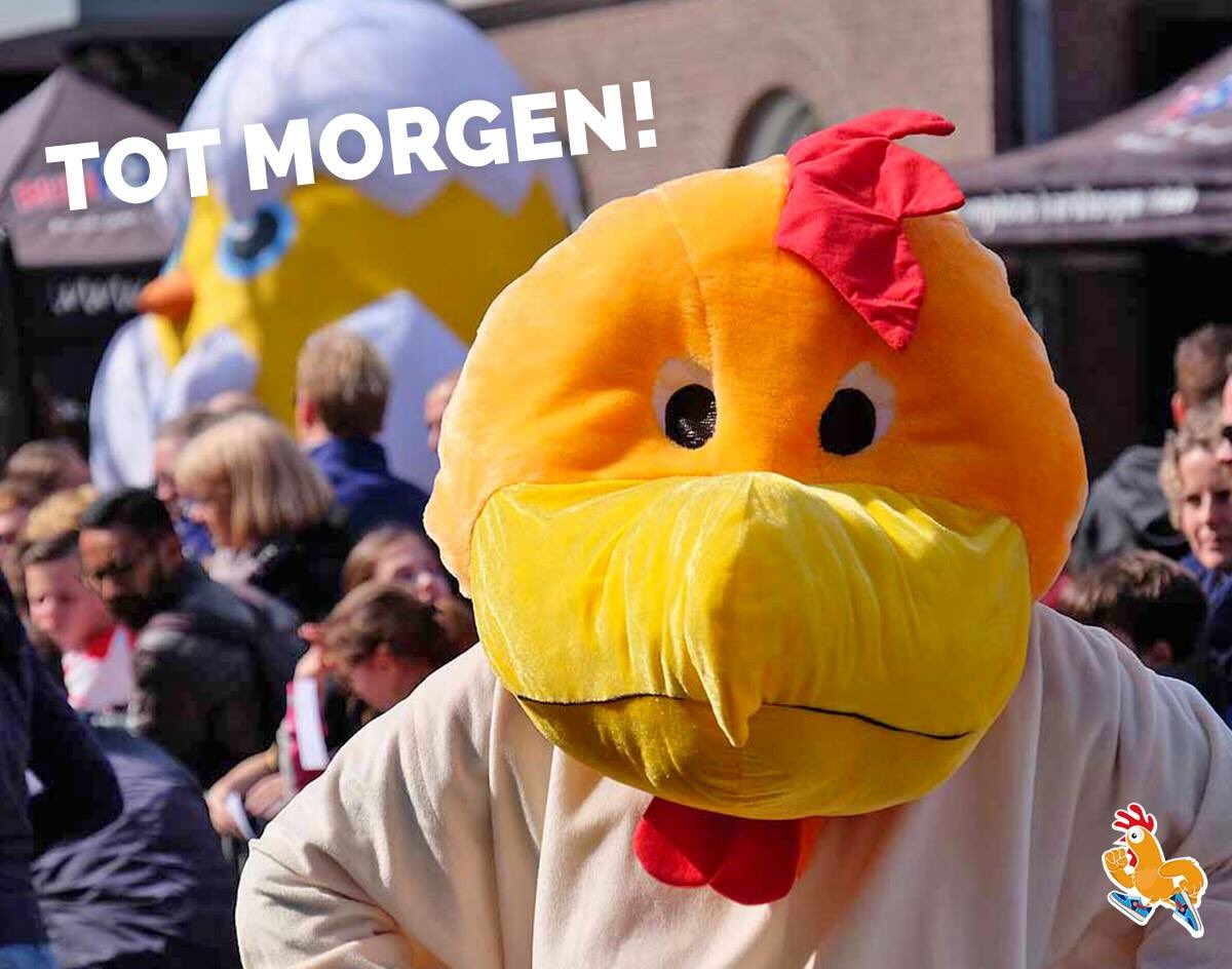 Wie zien we morgen allemaal aan de start of als publiek? Like is aanwezig 😄 
.
#kippenrenbarneveld #achtstemarathon #kwartmarathon #bedrijvenloop #vriendenloop
