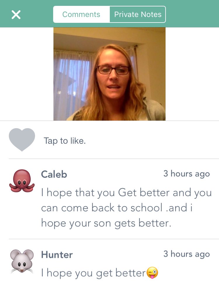 robin_schuh's tweet image. Glad to see our focus of compassion and empathy popping up in our @Seesaw comments. #feelingloved #lovefirstteachsecond