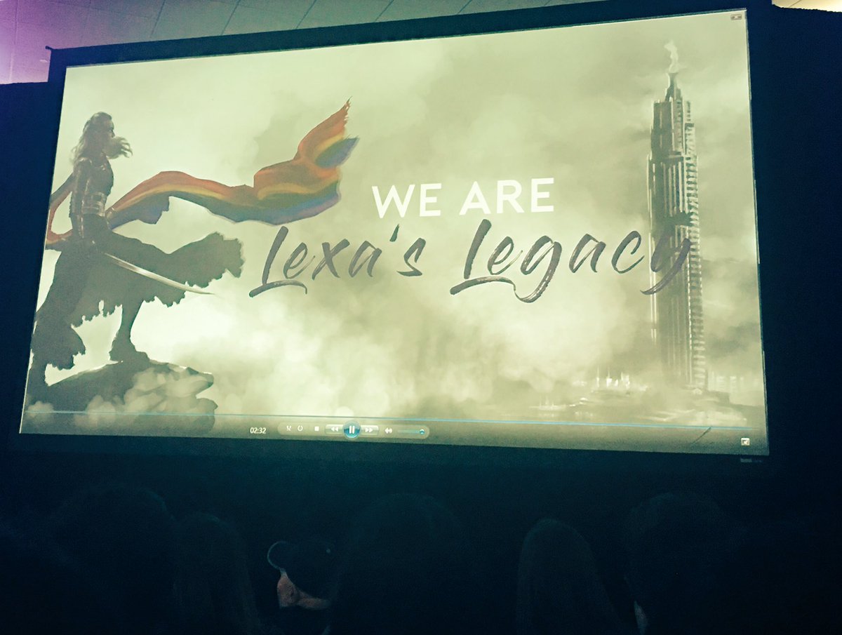 hadtodrawit's tweet photo. Yes, we are! #clexacon2018 🏳️‍🌈🙌🏼 https://t.co/iJwMvpmV7c