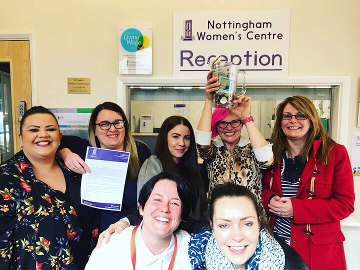 WUnitedNotts's tweet photo. It was a pleasure to hand over a fantastic amount of money today to @nottswcentre . This is all down to your generosity and we are so grateful. 

This money will really make a difference to the women in #Nottingham who need it the most.

More events to come #watchthisspace #proud https://t.co/PBF8qTo4eD