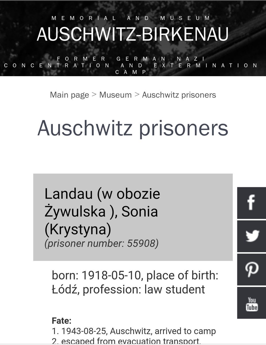 RoninPoland's tweet photo. #KittyHartMoxon is Britain's best known and loved Holocaust survivor &amp; author #ReturnToAuschwitz
However, there is compelling evidence Kitty actually fabricated her wartime experiences at #Auschwitz &amp; plagiarized #KrystynaŻywulska's 1951 book "#ICameBack".
https://t.co/YL53TraGeW https://t.co/4HtqN8YuZY