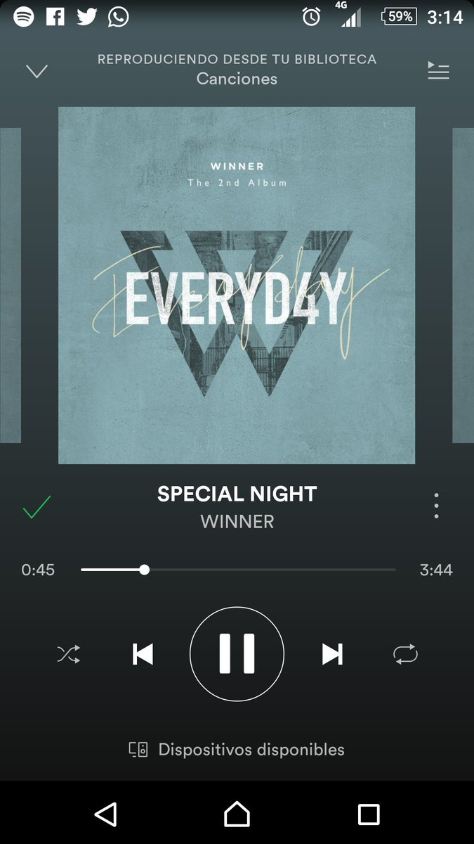 oneaswinner's tweet photo. Listening to this bop on spotify๐๐ถ๐ while @Minjan_21๐๐ streams on MelOn while I'm on school huhu siempre el mejor equipo #StreamingCircle ๐ https://t.co/jKPjVpaim6
