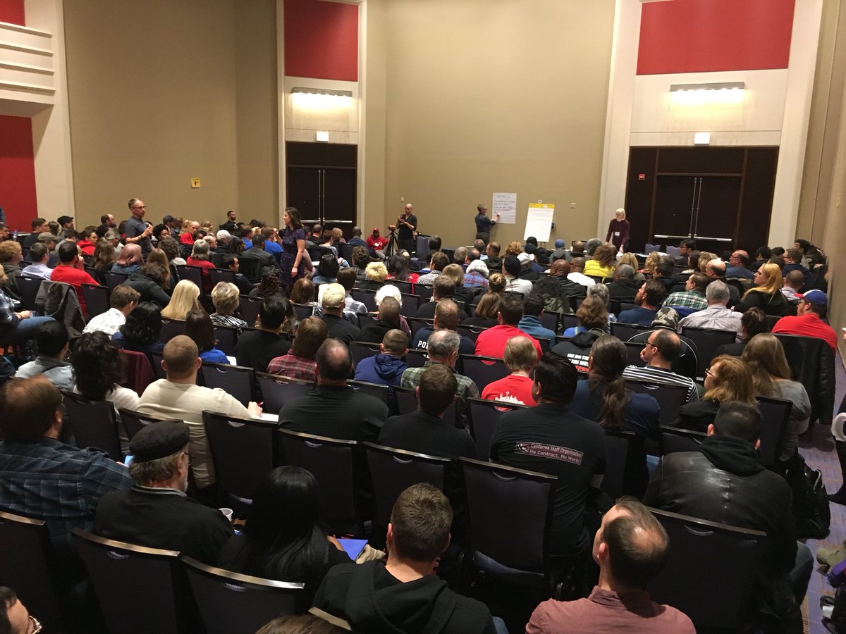 Packed sessions at the 2018 #labornotes conference! Our biggest ever!