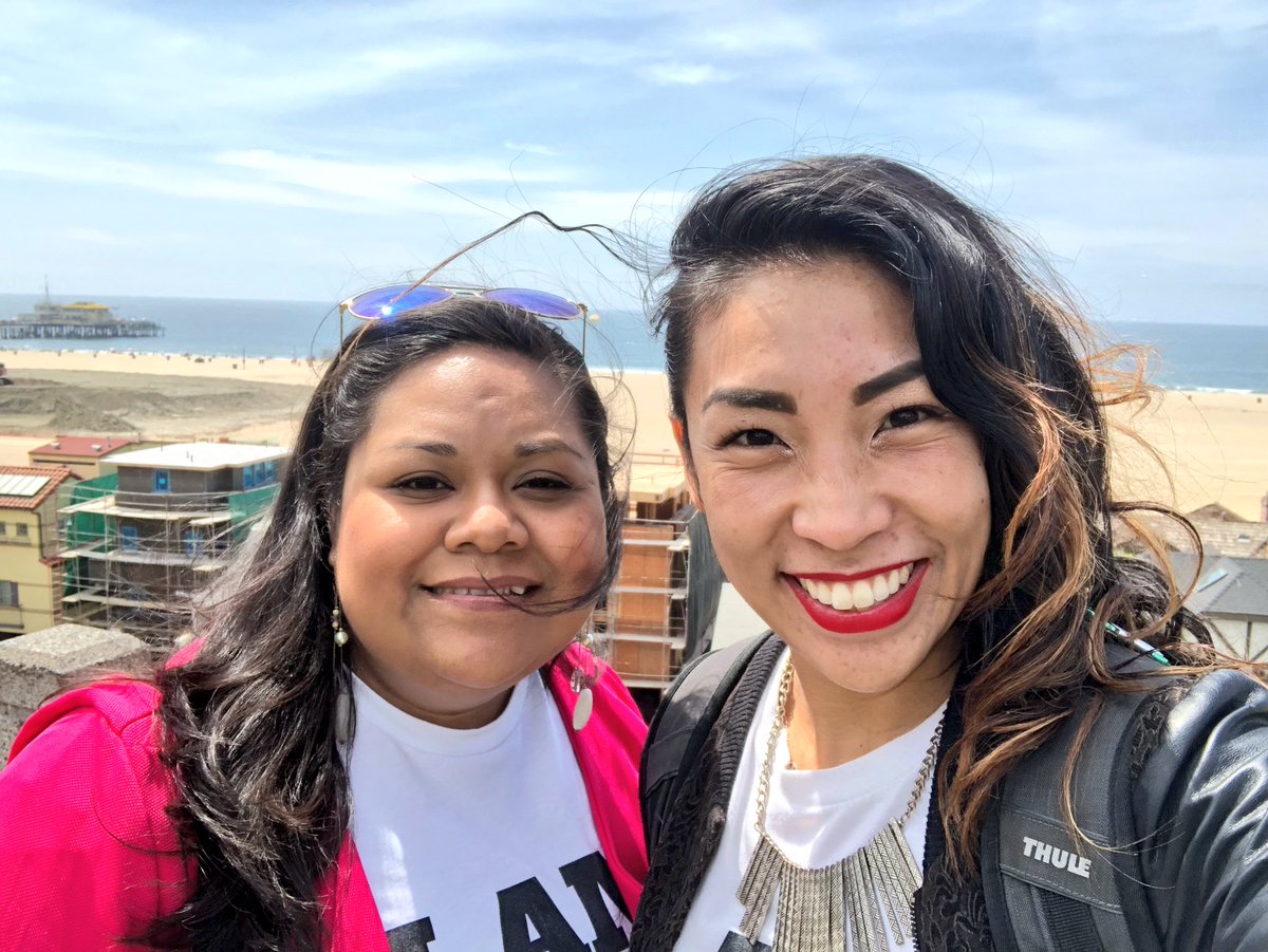 kattaque's tweet photo. Beach @BixelExchange break! Thank you @MakeinLA @lumapictures launch for breakfast & important convo about IER (International Entrepreneur Rule) and supporting foreign born founders🙏🏽#techLAcares @mucker @Annenberg_FDN @tenone10 #longla #techLA https://t.co/k3lWjtK5lv https://t.co/ui3o8eQyYJ