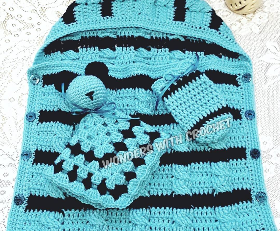 Newborn, 0 to 3 months baby set ready.Check my etsy shop👉 etsy.com/shop/wonderwit… #leicester #crochet #giftideas #kids #childrensitems #uk #handmade #etsyshop #crochetaddict #fun #twitter #toddlers #newborngifts #babysleepingbag #babycocoon #babybottlecover #babyset #babyshower