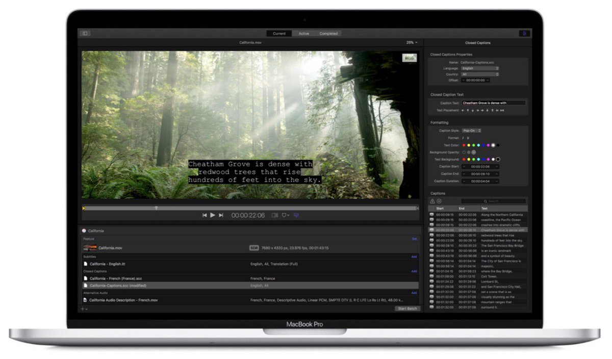 CudeColor's tweet photo. Along with #FCPX, don’t forget that #AppleCompressor and #AppleMotion also get some love this Monday with updates in time for #NABShow. https://t.co/sth8x46wFv