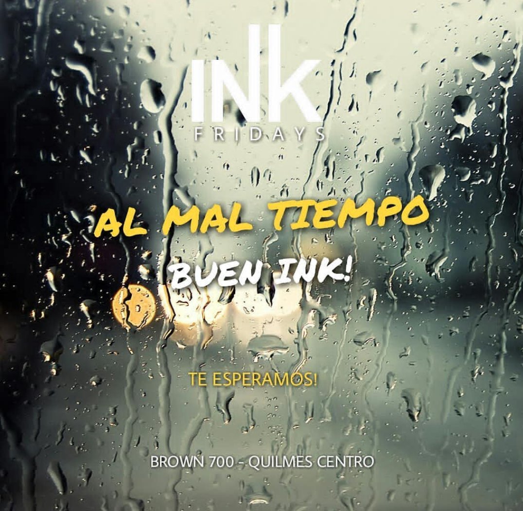tinchopraado's tweet photo. Hoy noche de #InkFridays +500 personas en listas , 15 Cumpleaños reservados y todas las mesas vendidas! ULTIMOS LUGARES EN LISTA✔ https://t.co/cihd44Pzjg