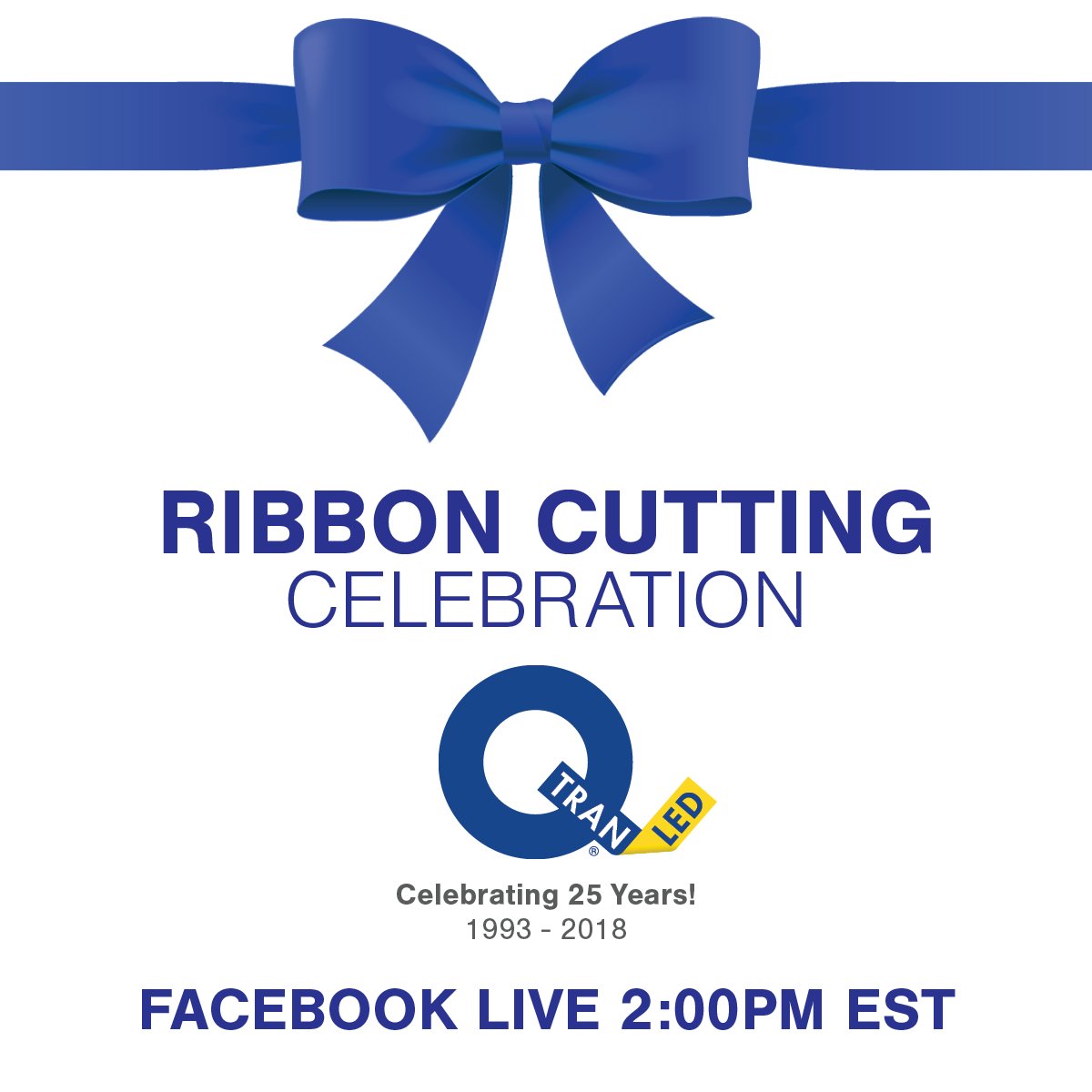 WeAreQTL's tweet photo. Join #QTran on Facebook Live at 2:00PM EST on Monday April 9 for a #RibbonCutting Ceremony to celebrate the launch of our new #MadeinUSA #LinearLED Product Line and recent Factory Expansion. #lightingdesign #EncapsulatedLinearLED #PowerSupplies #Innovation https://t.co/CVDAhmf6ck https://t.co/1sZGXoazZ7