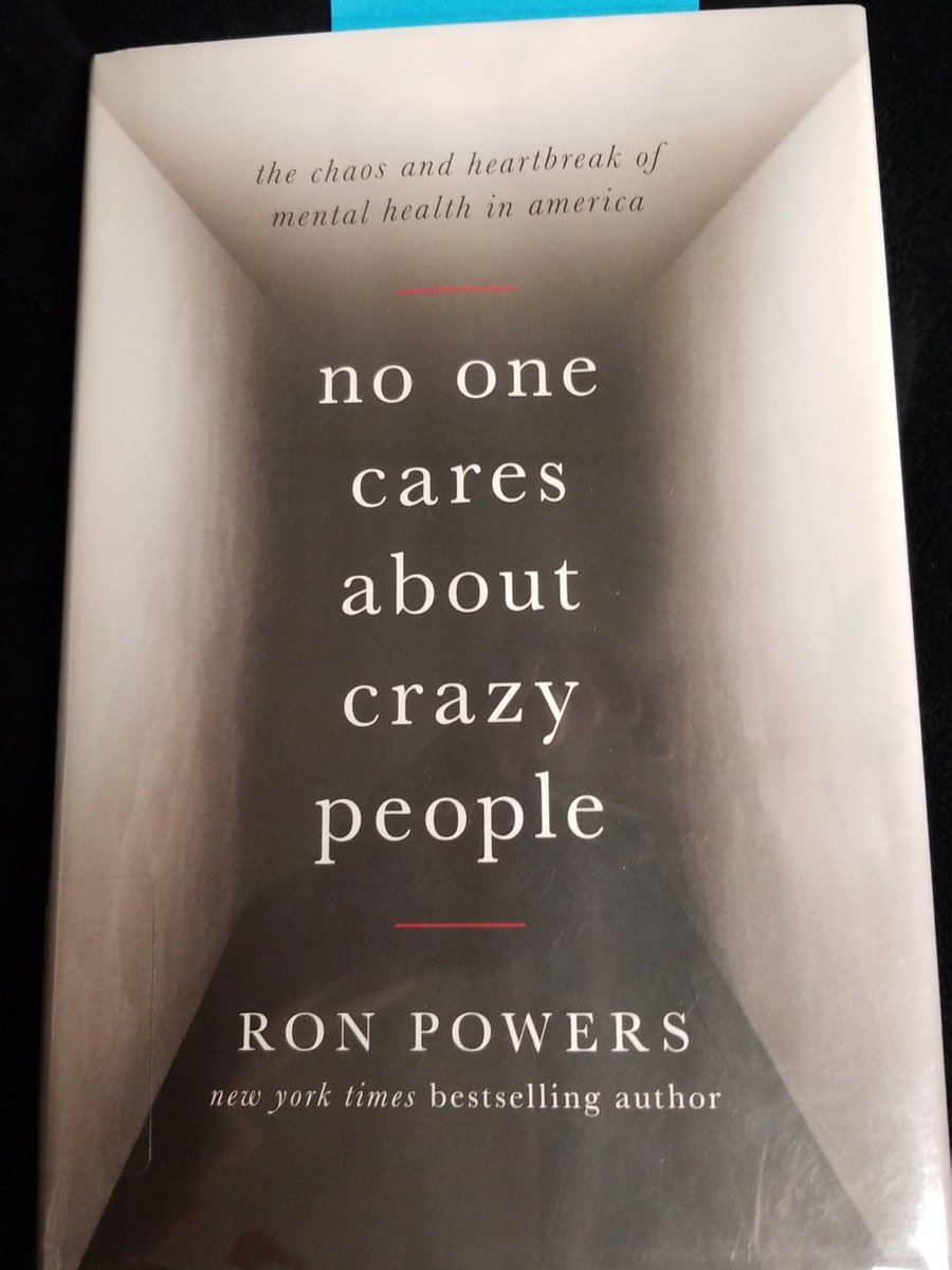 TumanGregory's tweet photo. I'm going to be making a book review about "No one Cares About Crazy People," by Ron Powers, on my blog next week. Stay tuned. #ASUNewser https://t.co/YzaxrGtnf4