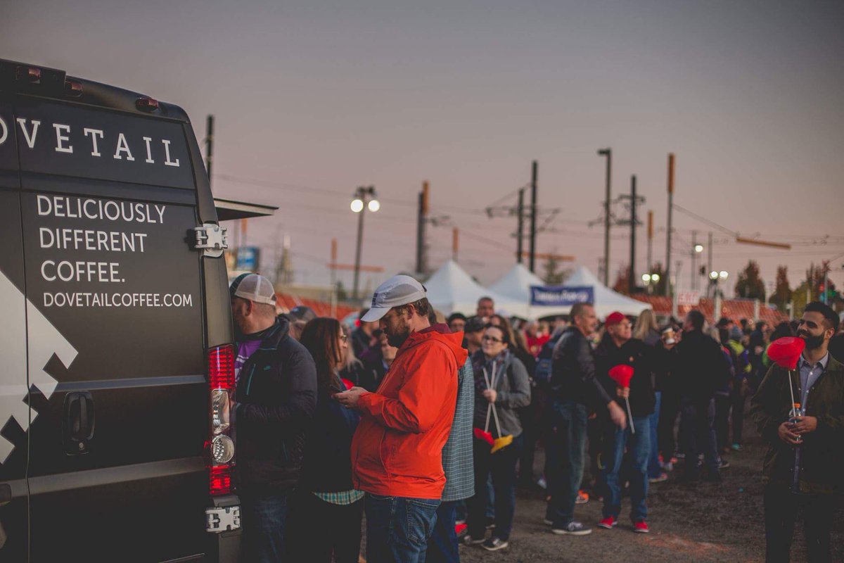 DovetailCoffee's tweet photo. Our Coffee Van looking photogenic last year at the @LLSusa Light the Night event last year!
If youโre interested in having us cater an event shoot us an email at sarah@dovetailcoffee.com for an estimate #Yum #MobileJoint #CoffeeJoint ๐ https://t.co/cWh3WFBa5r