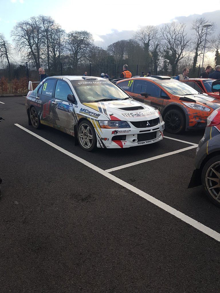 Day 1 of the Easter Stages Rally complete. It's been eventful but all going well. Here to another 6 stages tomorrow #uaceaster2018 @Liammcfall101 <a href="/colmmcfall/">Colm Mc Fall</a> <a href="/Mccarroll555/">Michael Mc Carroll</a> <a href="/kane/">Kane 謝凱堯</a>