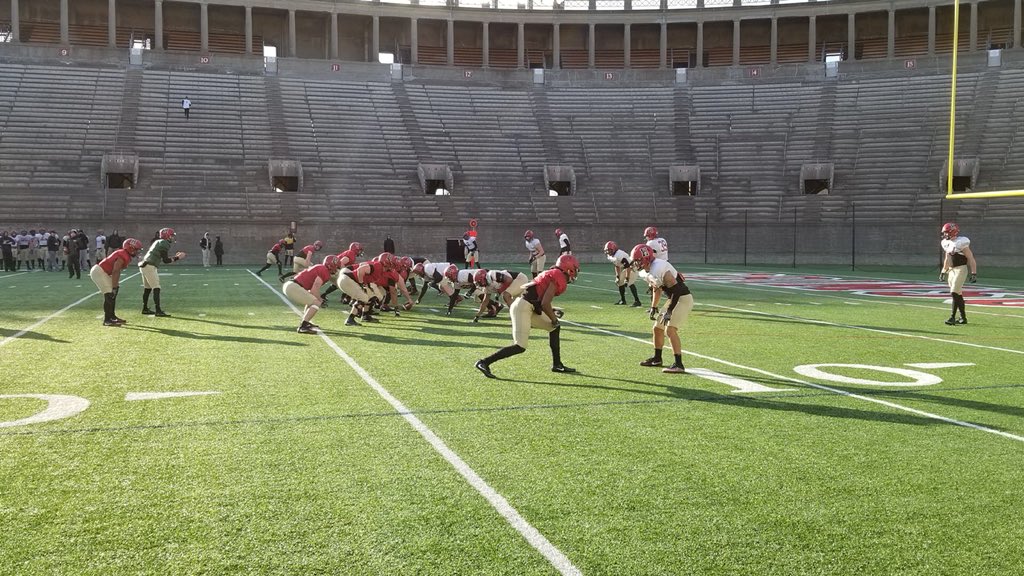 dane_romberger's tweet photo. Had an amazing experience visiting and watching practice today @HarvardFootball! Thank you for your time @Coach_Joel_Lamb, it was great talking with you. https://t.co/soNX5Grmw7