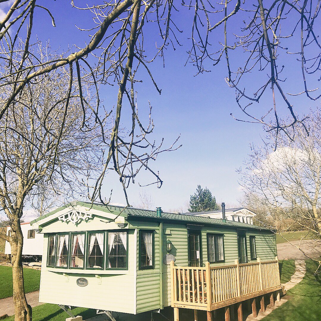 Holiday Homes for hire at Strawberry Hill Farm, this holiday home is available from only £125 for a weekend stay #holidays #durham #caravan