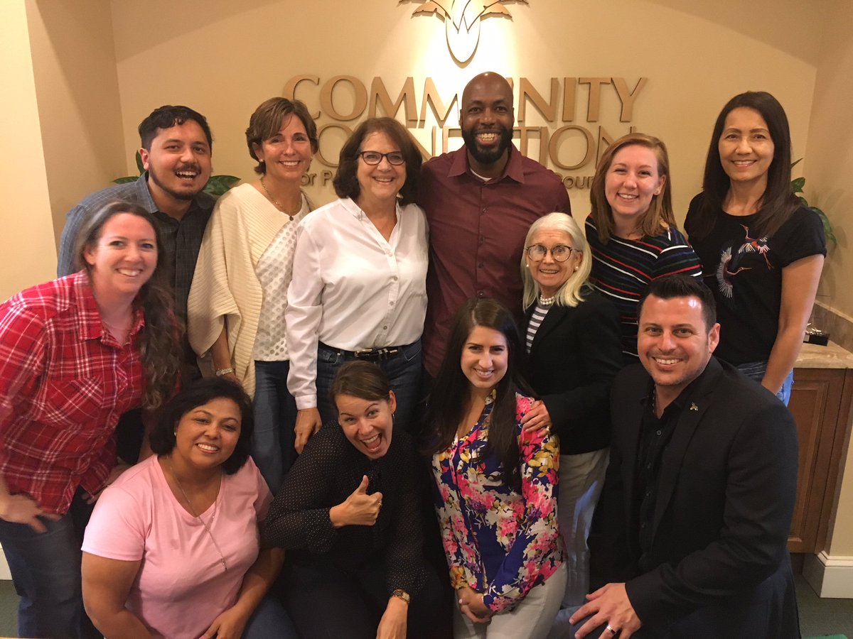 cfpbmc's tweet photo. We had fun participating in #CommunityDenimDay for @FamiliesFirstPB today! Check us out in our fancy jeans. #OhYouFancyHuh https://t.co/vwAy6kQNle