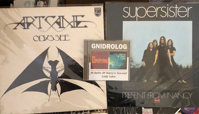 RadResearchPod's tweet photo. Stream Radical Research podcast 1 (Ulver) or 2 (Dan Swano) here: https://t.co/jdbWcDf1A4 #danswano #ulver #edgeofsanity #panthymonium #karaboudjan Coming soon: Episode #3: Odd Times w/ Gnidrolog, Supersister & Artcane. #Gnidrolog #Supersister #Artcane https://t.co/vRAbVlpYz1