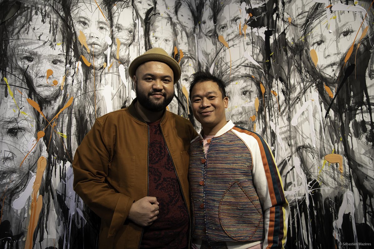 observascope's tweet photo. #team @observascope @ArtParisArtFair @LeGrandPalais @HomNguyen  @A2Z_ART_GALLERY @AnthonyPhuong @RaphalYem https://t.co/WtUxhI3ARJ